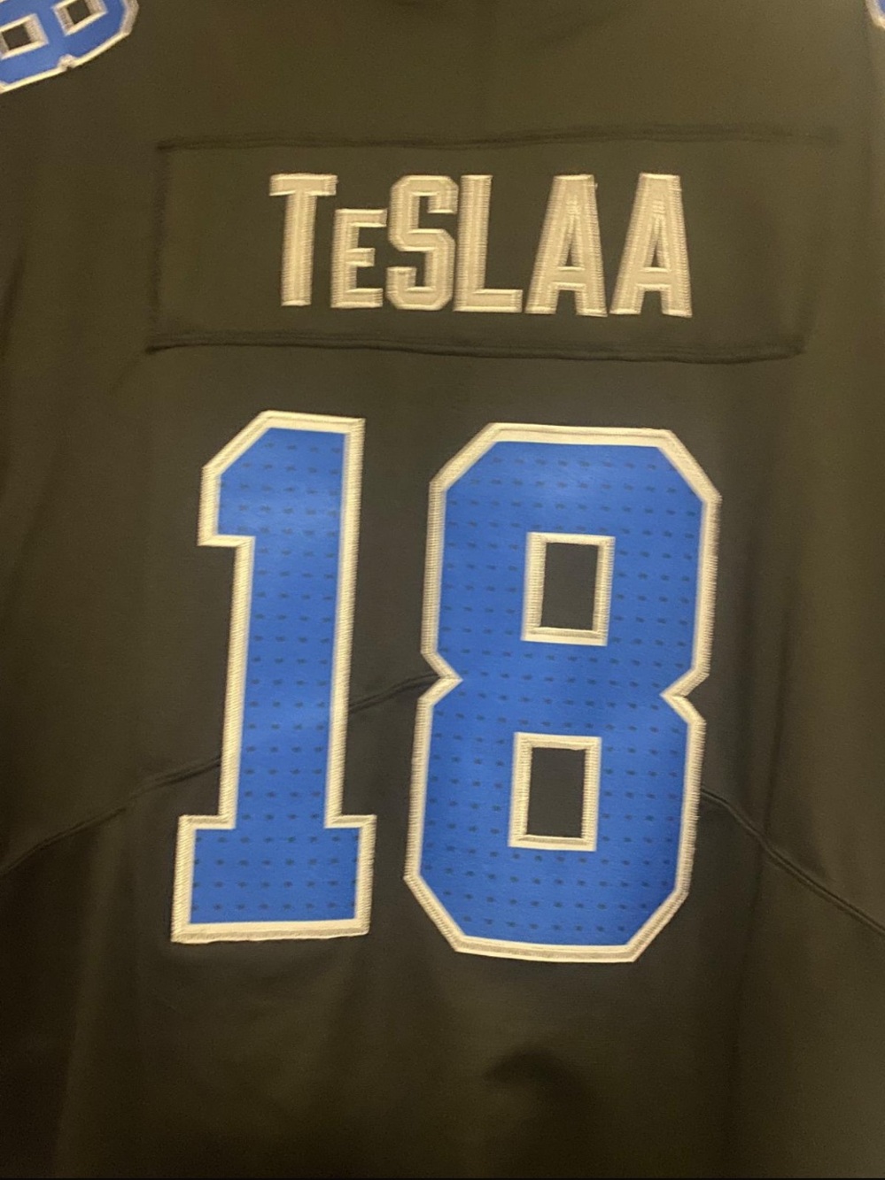 TeSLAA NFL Football Jersey